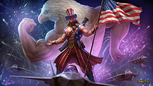 Smite Freedom Overload - hdwallpaper4k