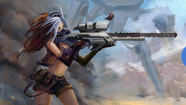 Sniper Girl Fantasy Art 4k - hdwallpaper4k