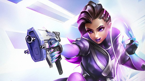 Sombra Overwatch Warrior Art - hdwallpaper4k