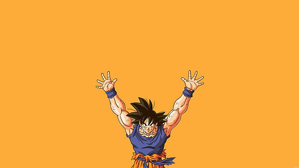 Son Goku Dragon Ball Z Minimal 4k - hdwallpaper4k