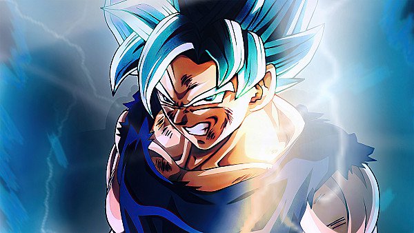 Son Goku Super Saiyan Blue 4k - hdwallpaper4k