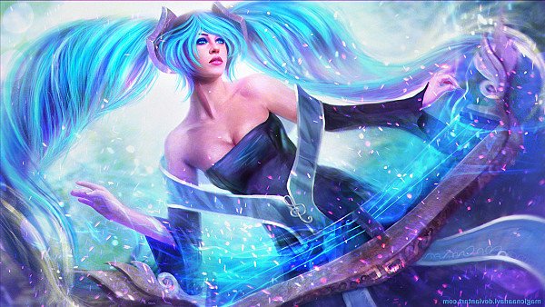 Sona League Of Legends - hdwallpaper4k