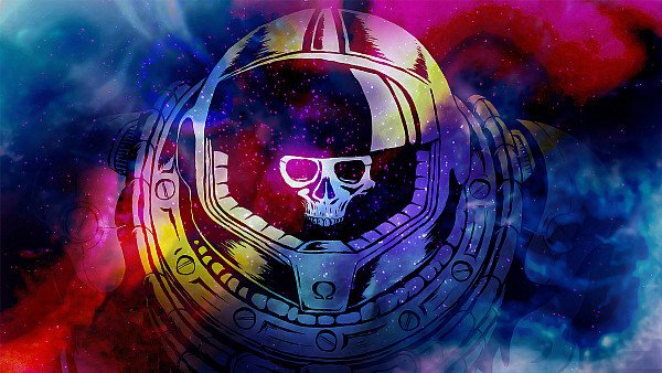 Space Marine Skull - hdwallpaper4k