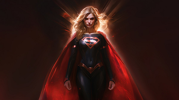 Spectacular Supergirl Angel - hdwallpaper4k