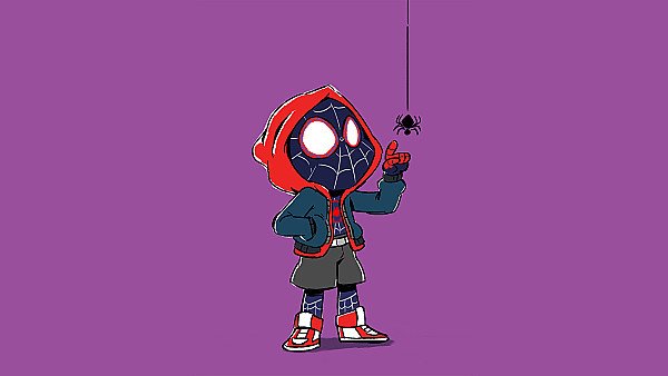 Spider Kid Miles Morales Art - hdwallpaper4k