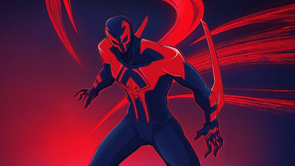 Spider Man 2099 Cityscape Guardian - hdwallpaper4k