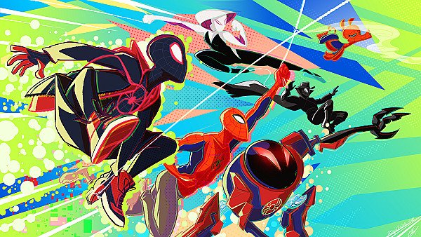 Spider Verse Heroes 4k - hdwallpaper4k