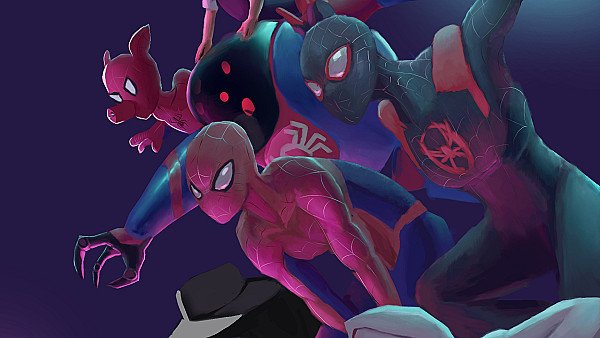 Spider Verse Team Art - hdwallpaper4k