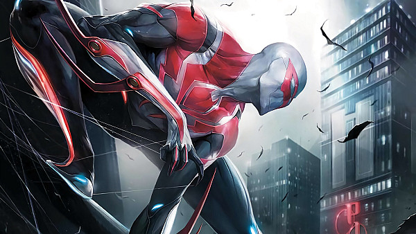 Spiderman 2099 5k - hdwallpaper4k