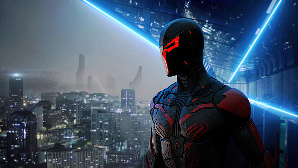 Spiderman 2099 Cyber 5k - hdwallpaper4k