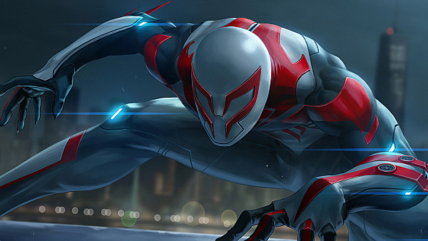 Spiderman 2099 Marel Future Fight - hdwallpaper4k