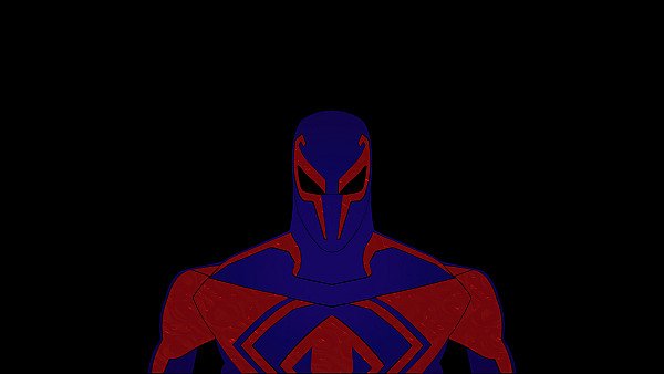 Spiderman 2099 Spiderman Miguel O Hara Superheroes Minimalism Minimalist Artist Artwork Digital Art Hd 4k 5k - hdwallpaper4k