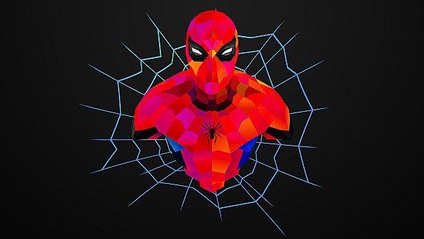 Spiderman Abstract - hdwallpaper4k