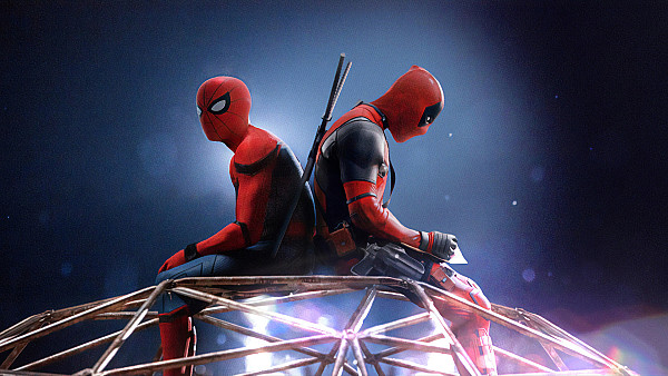 Spiderman And Deadpool - hdwallpaper4k