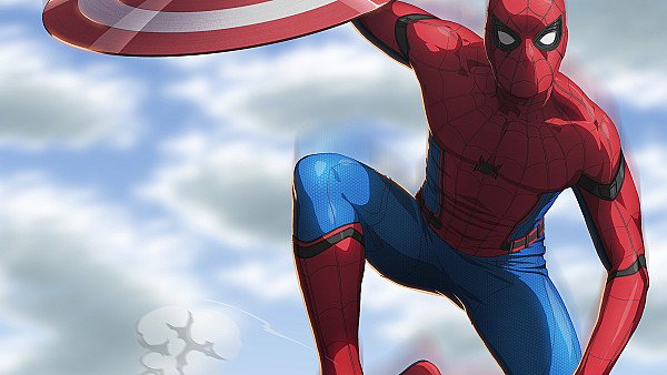 Spiderman Civil War Artwork 8k - hdwallpaper4k