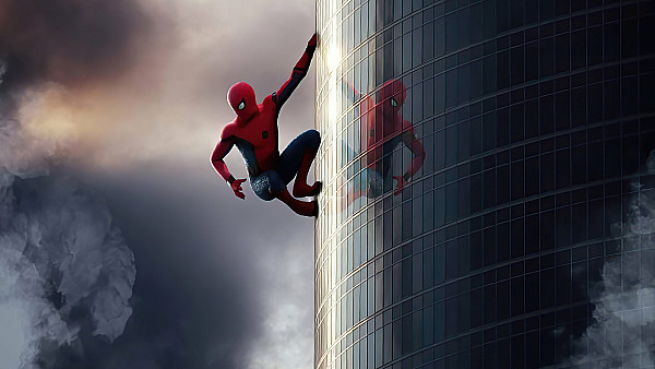 Spiderman Climbing Wall - hdwallpaper4k