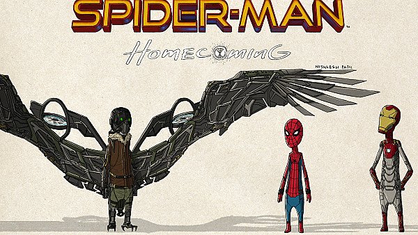 Spiderman Homecoming Fan Art - hdwallpaper4k