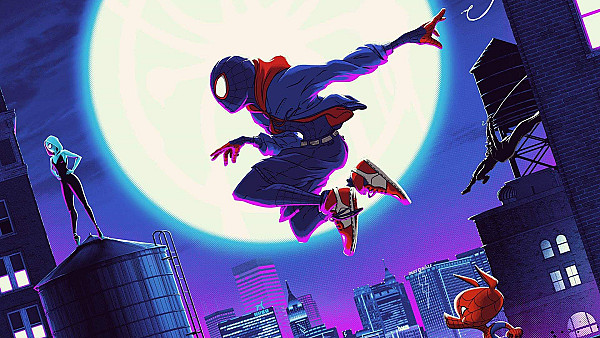 SpiderMan Into The Spider Verse Cool Art - hdwallpaper4k