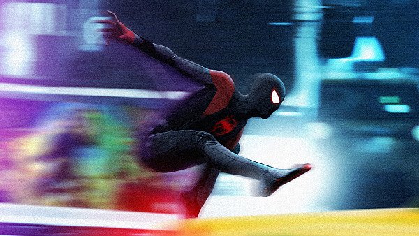 SpiderMan Into The Spider Verse Movie Digital Art - hdwallpaper4k