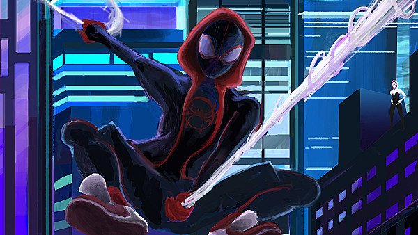 SpiderMan Into The Spider Verse New Artworks - hdwallpaper4k