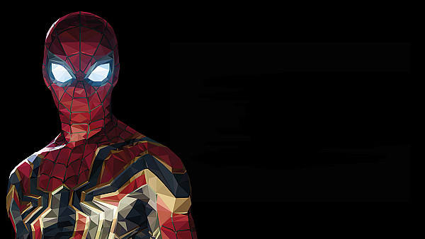 Spiderman Low Poly - hdwallpaper4k