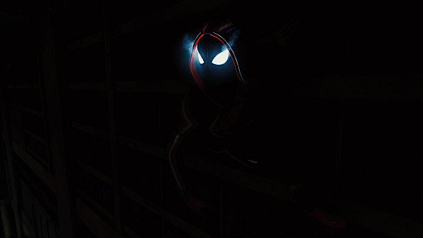 Spiderman Miles Morales Dark 4k - hdwallpaper4k