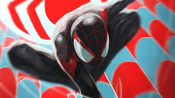 Spiderman Miles Morales Jump - hdwallpaper4k