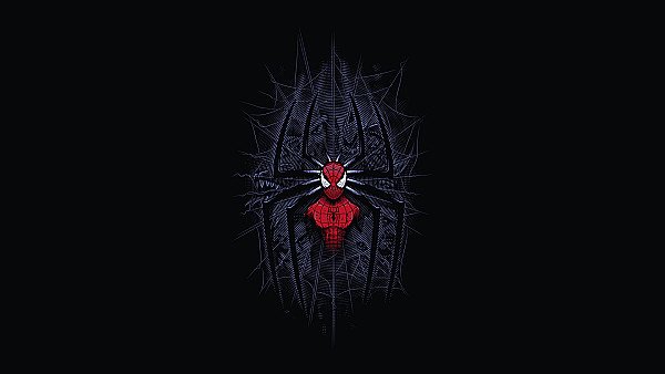 Spiderman Minimalist Digital Art 4k - hdwallpaper4k