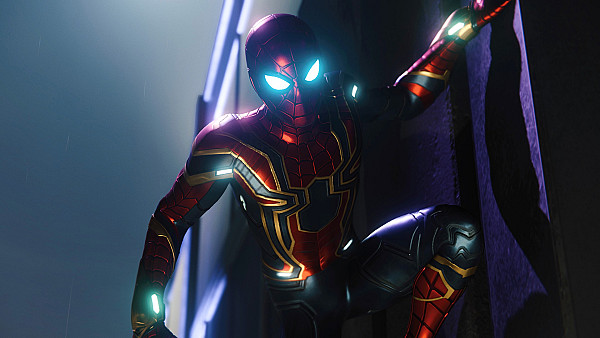 Spiderman PS4 Iron Spider Suit - hdwallpaper4k