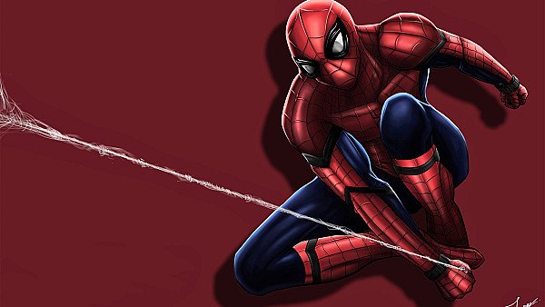 Spiderman Shooting His Web - hdwallpaper4k