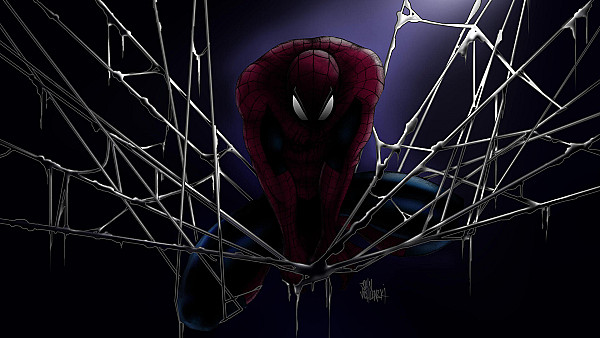 Spiderman Shoots Spider Web - hdwallpaper4k