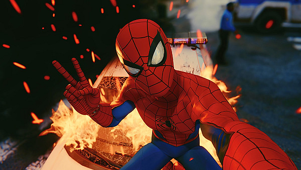 Spiderman Taking Selfie Ps4 4k 2018 - hdwallpaper4k