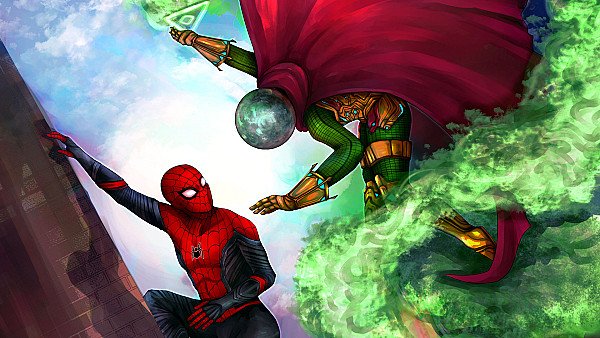 Spiderman Vs Mysterio 4k - hdwallpaper4k