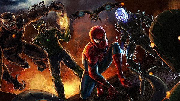 Spiderman Vs Sinister Six - hdwallpaper4k