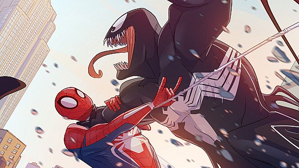 Spiderman Vs Venom 2018 - hdwallpaper4k