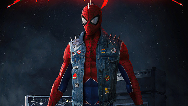 SpiderPunk PS4 - hdwallpaper4k