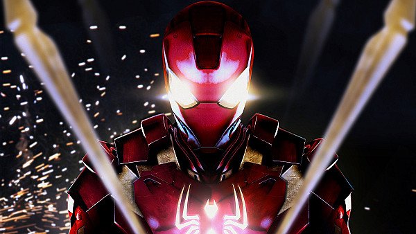 Spidey Iron Suit 4k - hdwallpaper4k