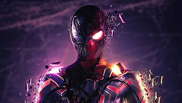 Spidey Venom 4k - hdwallpaper4k