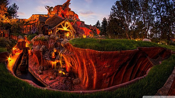 Splash Mountain - hdwallpaper4k