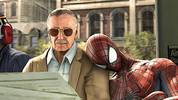 Stan Lee And Spiderman - hdwallpaper4k