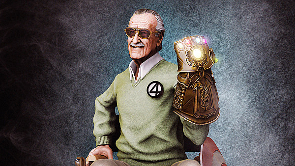 Stan Lee Infinity Gauntlet - hdwallpaper4k