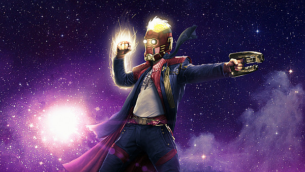 Star Lord Captain Marvel Mashup - hdwallpaper4k