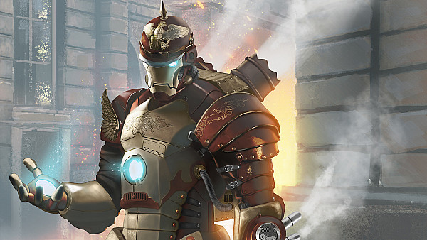 Steampunk Iron Man Art - hdwallpaper4k