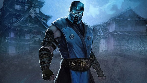 Sub Zero Mortal Kombat Fan Art With Power Effect 4k - hdwallpaper4k