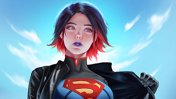 Super Raven Supergirl 4k - hdwallpaper4k