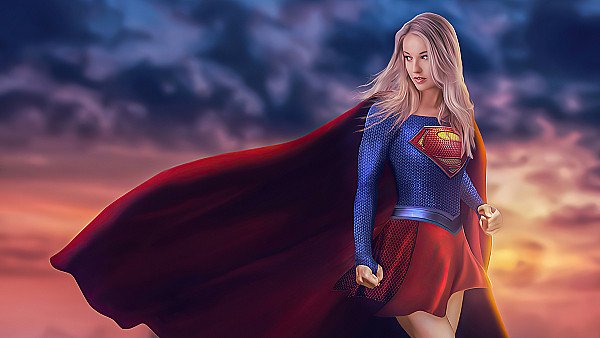 Supergirl 2020 Art 4k - hdwallpaper4k