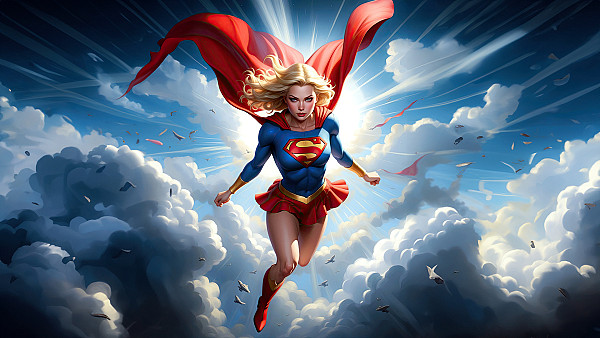 Supergirl Courage - hdwallpaper4k