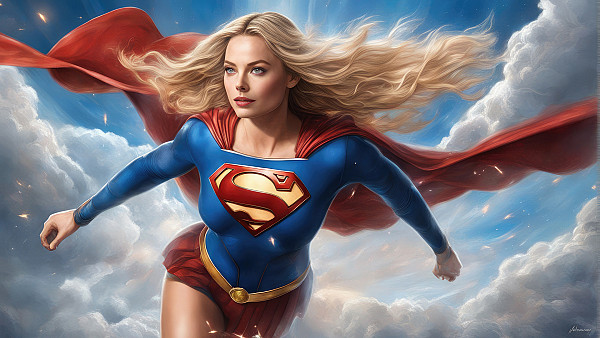 Supergirl Embracing The Skies - hdwallpaper4k