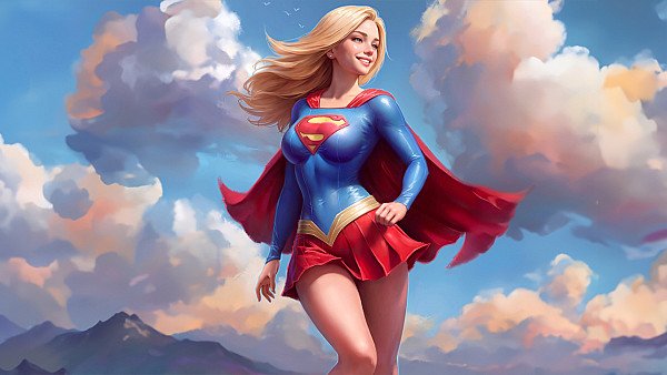 Supergirl Empowering Aura - hdwallpaper4k