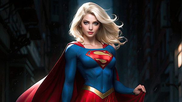 Supergirl Energizing Justice - hdwallpaper4k